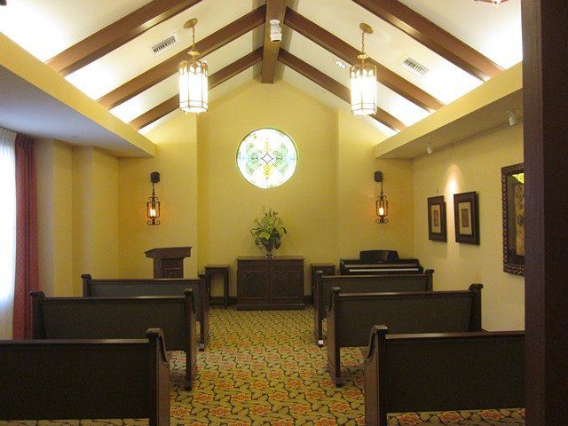 Chapel lighting - Electrical contractors for Healthcare &amp; Assisted Living Facilities