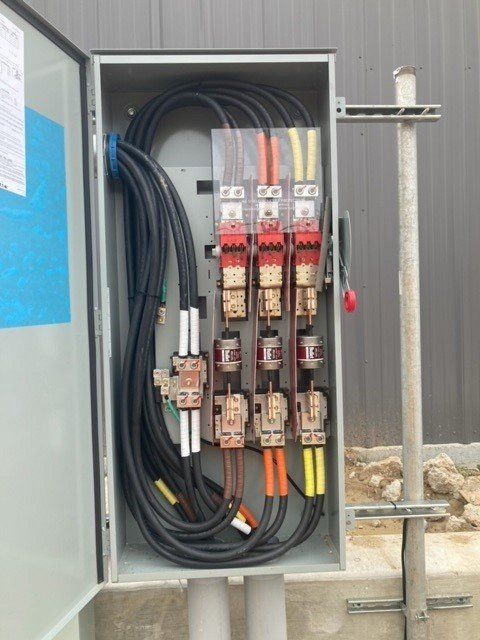 Underground electric service installation to electrical panel - image number 6