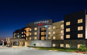 exterior lighting and electrical Courtyard Marriott Katy, Texas