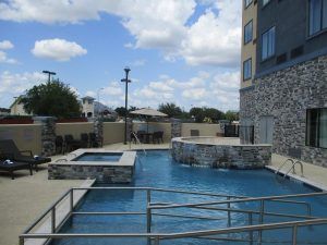 Interior lighting and electrical Courtyard Marriott Katy, Texas