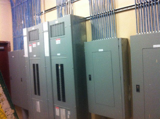 Hotel electrical panels