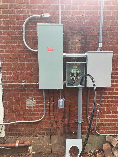 Electrical Panel Area after service by R&amp;L Electric