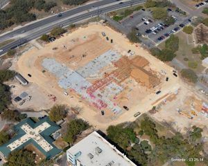 Construction is started - Sorrento campus aerial view